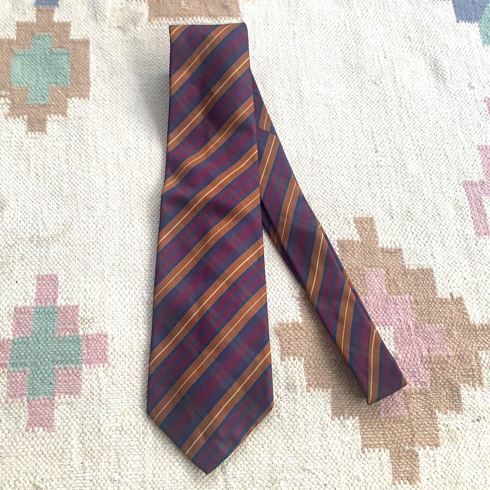 Luciano Barbera Silk Tartan Plaid Tie